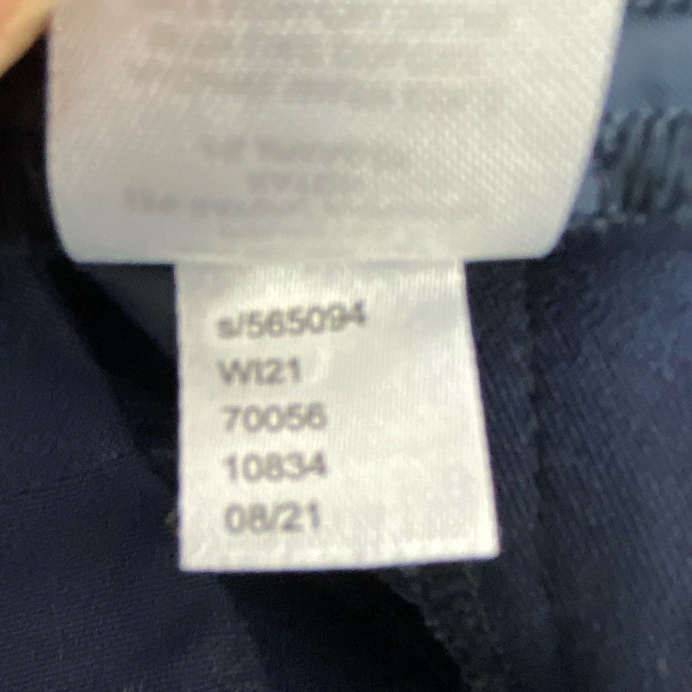 Ann Taylor Factory Navy Blue Trouser Pants Women's Size 8 - Picture 13 of 14